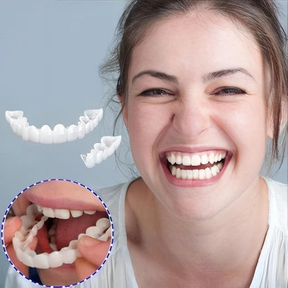 Complete Teeth Veneer Kit Upper Lower Set