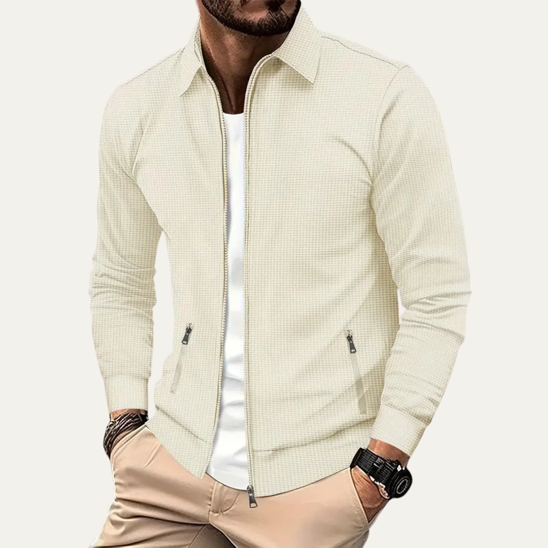 Men's Classic Zip Up Bomber Jacket