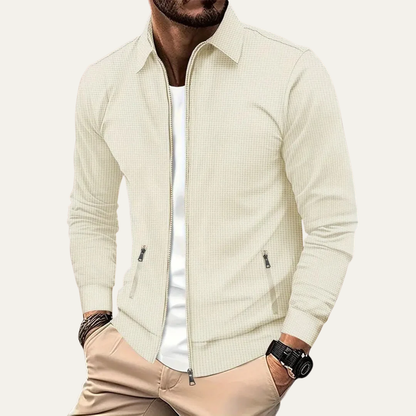 Men's Classic Zip Up Bomber Jacket
