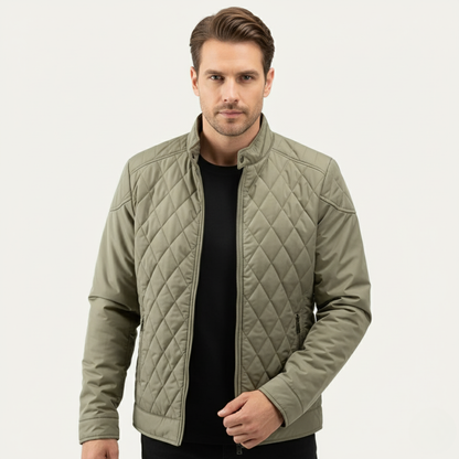 Sheffield Men's Slim Insulated Padded Parka Jacket