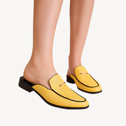Comfortable Flat Slip On Shoes - OutfitLondon