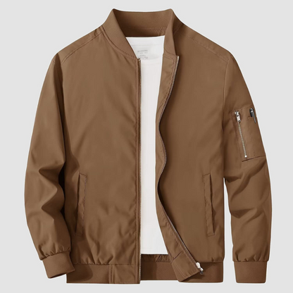Slim Fit Mens Bomber Jacket Lightweight