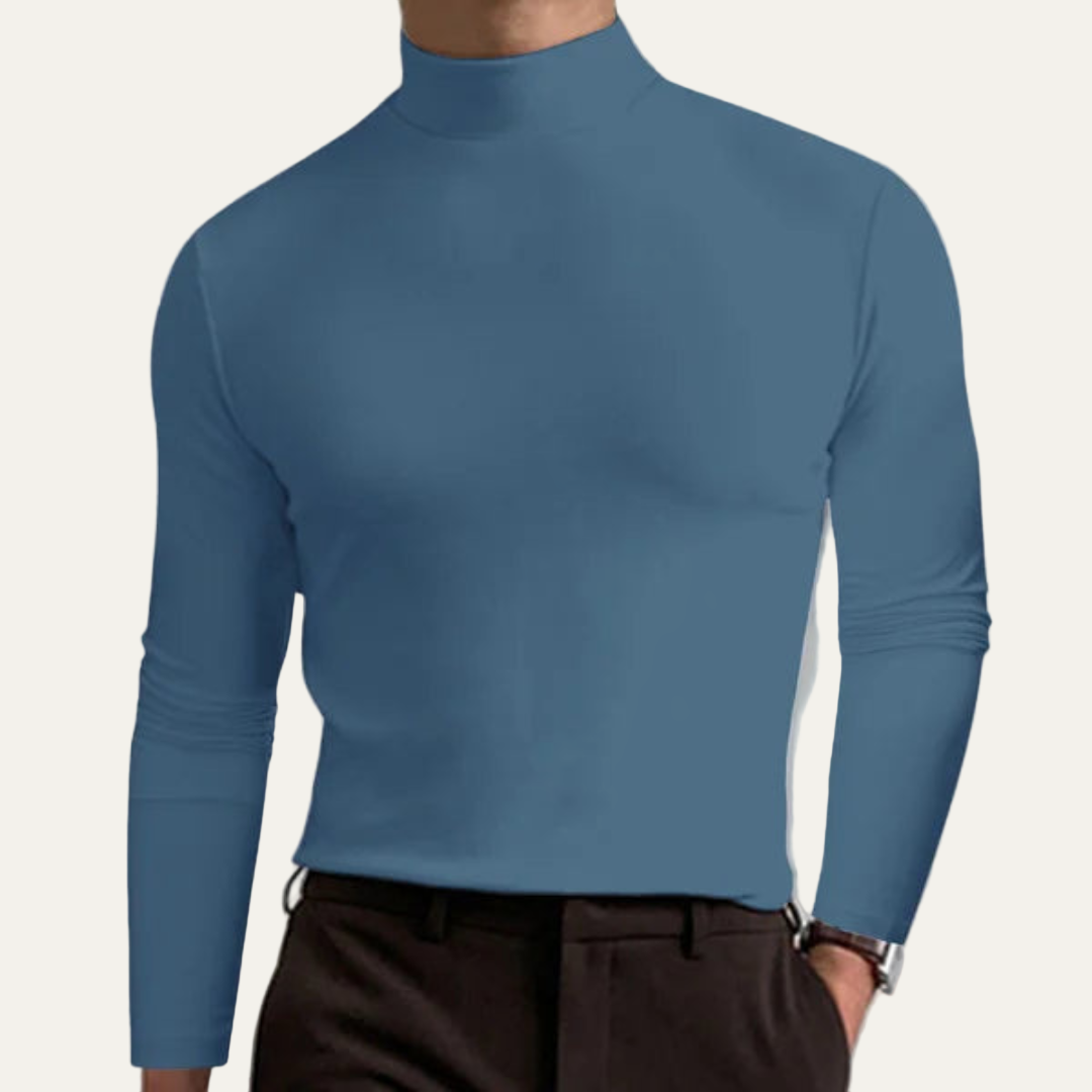 Classic Fit Crew Neck Long Sleeve Tee Shirt