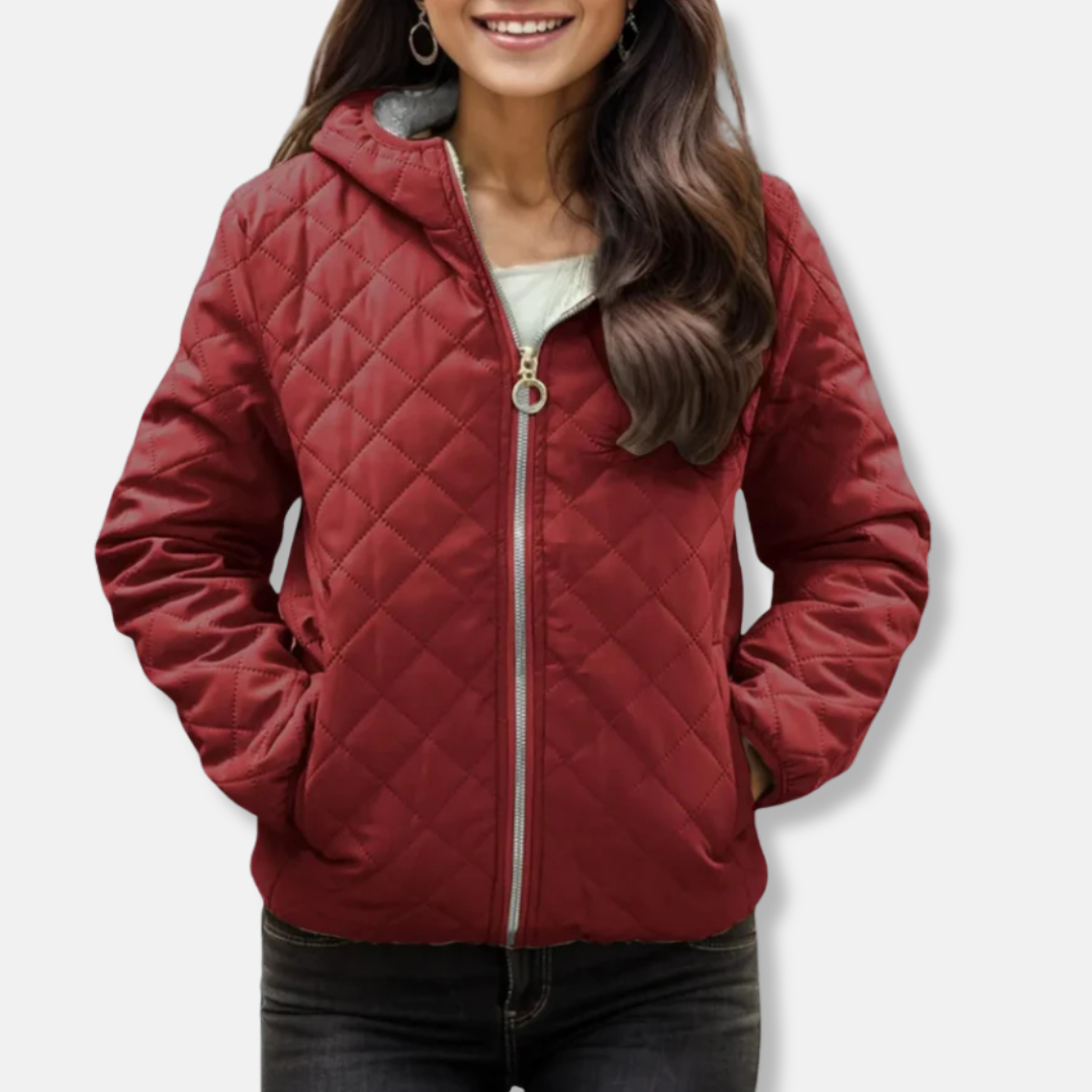 Warm Padded Hoodie Jacket
