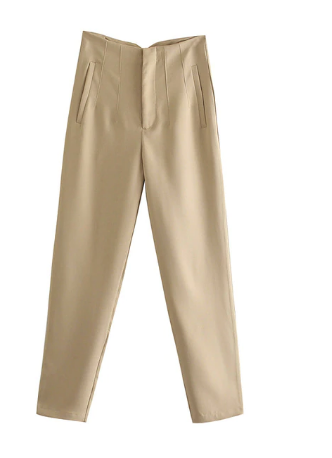 Comfortable High Waisted Office Pants for Women