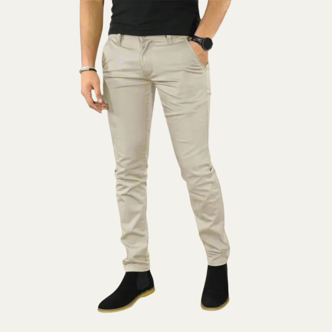 Men's Skinny Fit Jeans Chinos