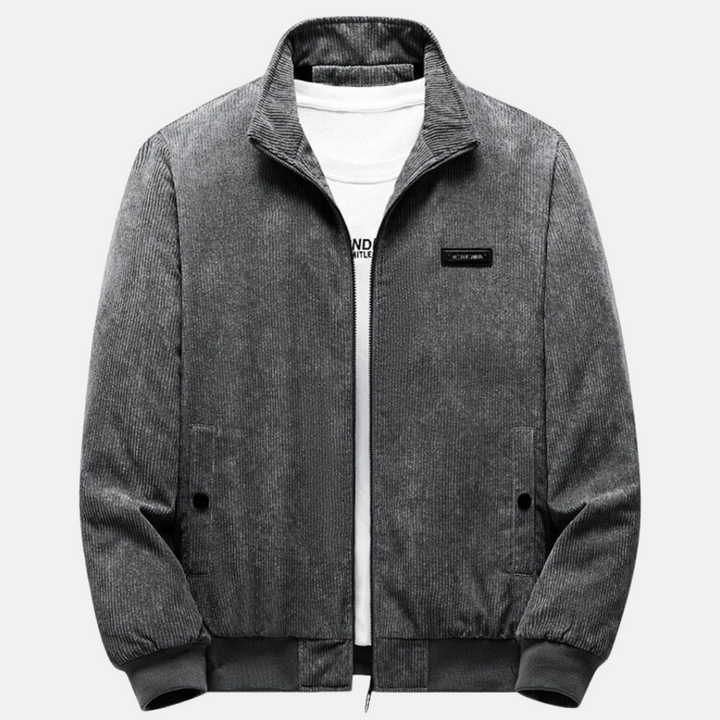 Men's Warm Waterproof Long-Sleeve Winter Jacket - OutfitLondon
