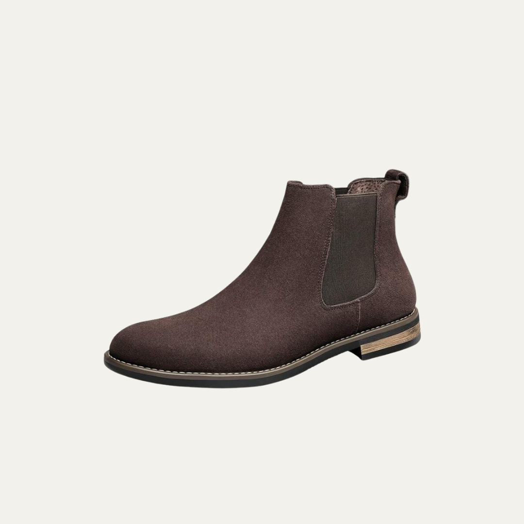 Men's Tough Everyday Ankle Boots with Thick Sole
