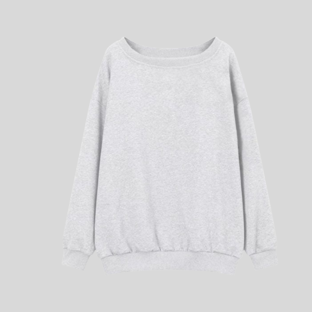 Relaxed Fit Crew Neck Winter Sweater - OutfitLondon