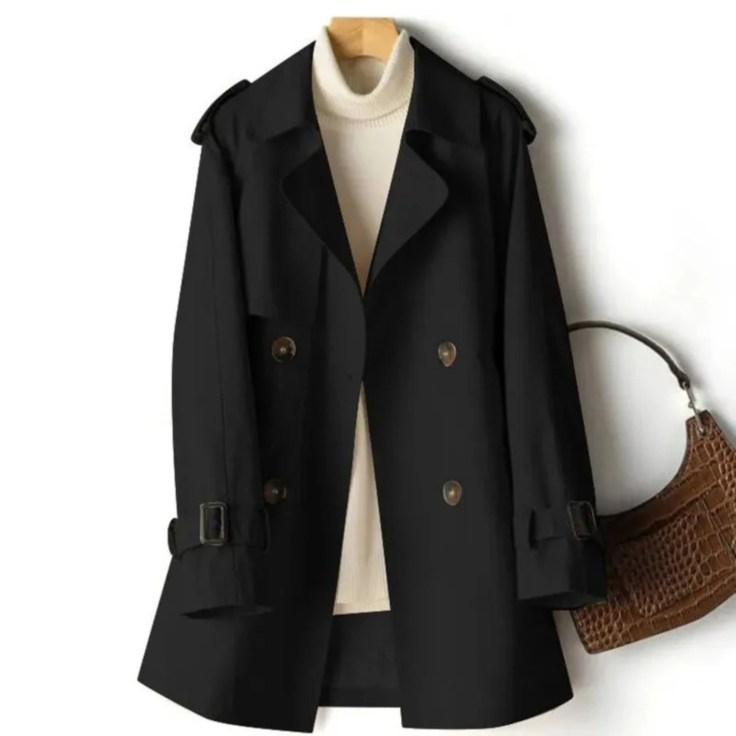 Classic Water Resistant Trench Coat - OutfitLondon