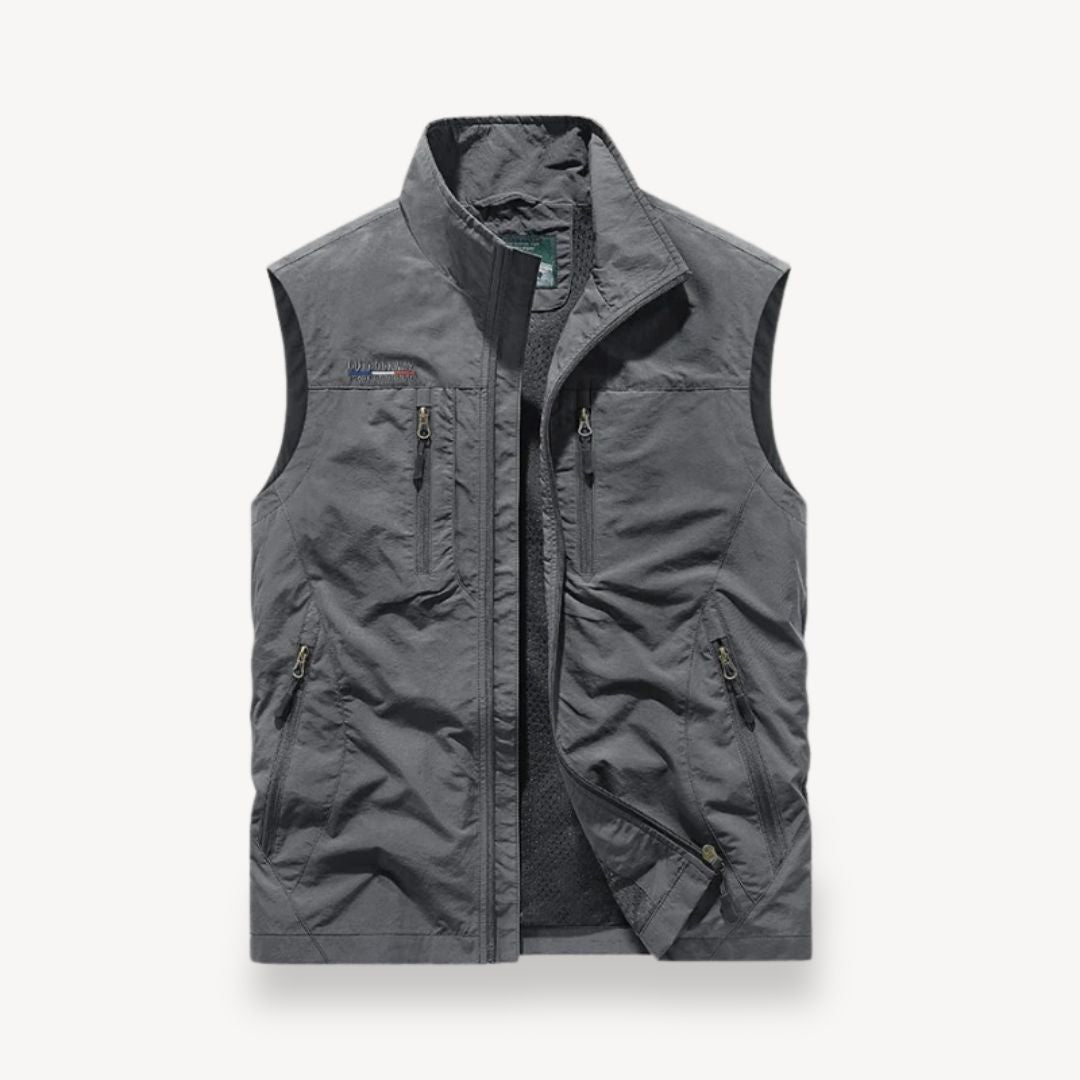 Breathable Mens Casual Sleeveless Jacket