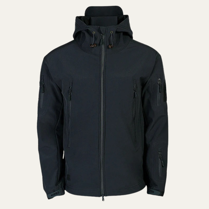Men's Simple Pullover Sweatshirt with Adjustable Hood