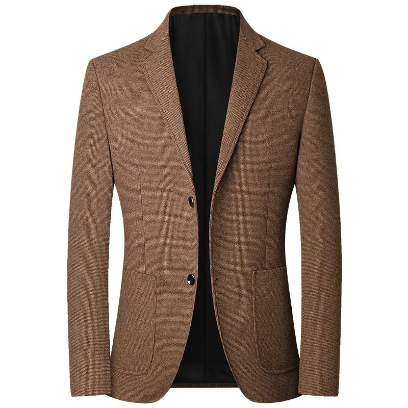 Traditional Style Two Button Mens Blazer