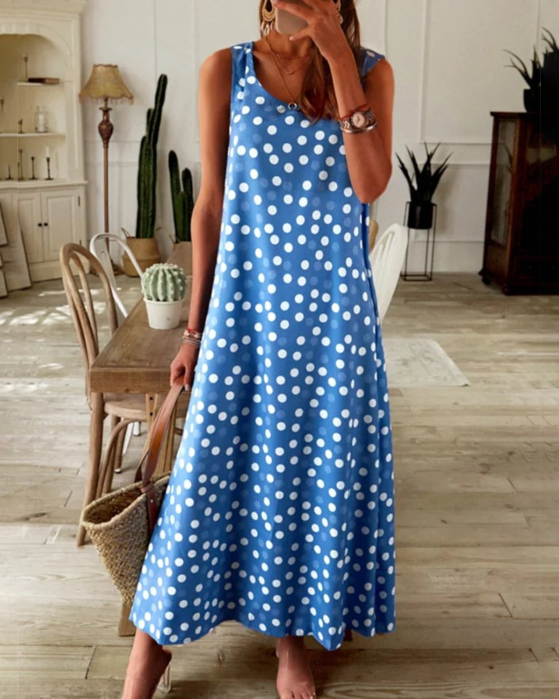 Beautiful Floral Maxi Dress for Ladies - OutfitLondon