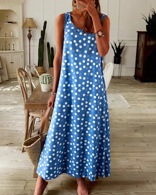 Beautiful Floral Maxi Dress for Ladies - OutfitLondon