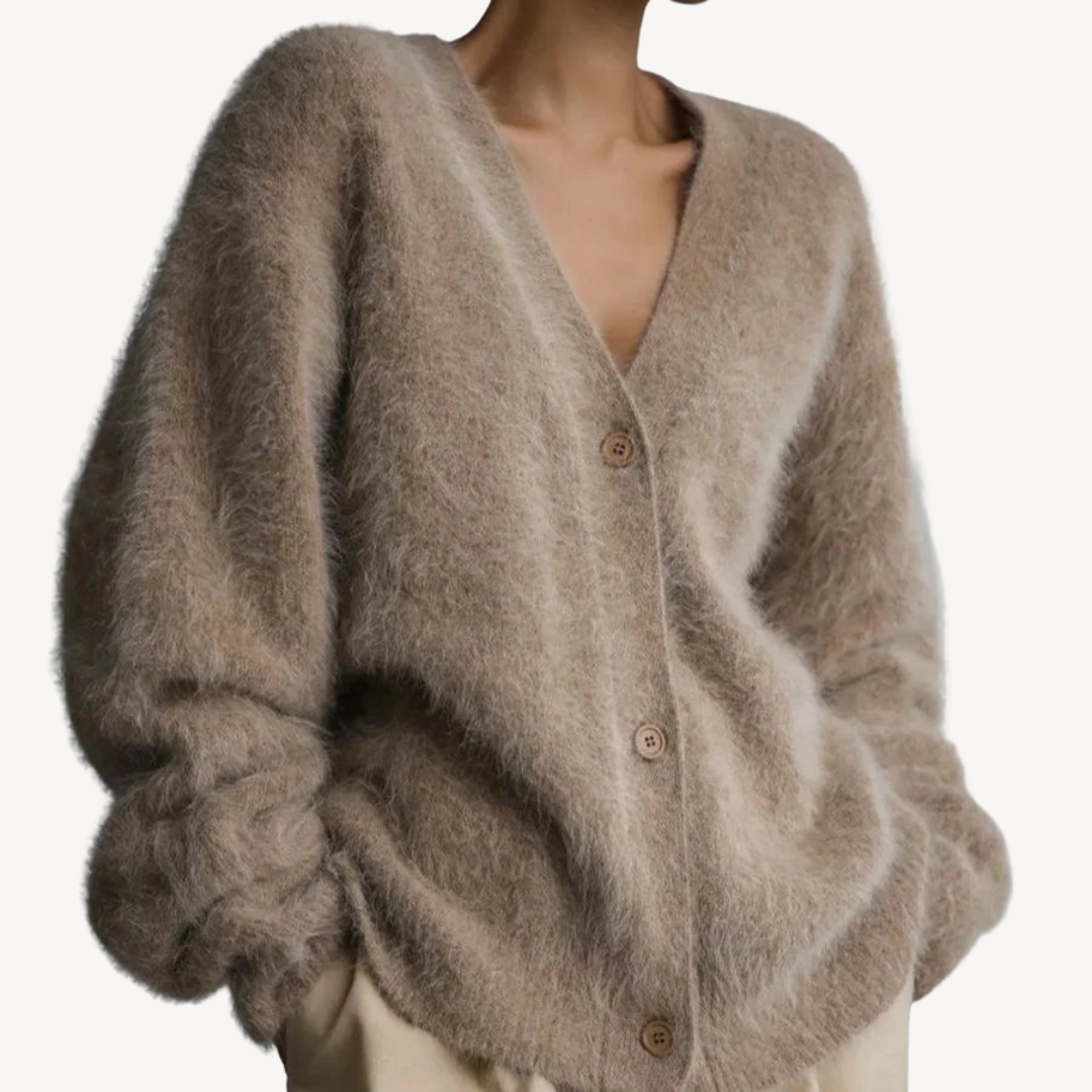 Soft Ladies Open Front Cardigan Sweater