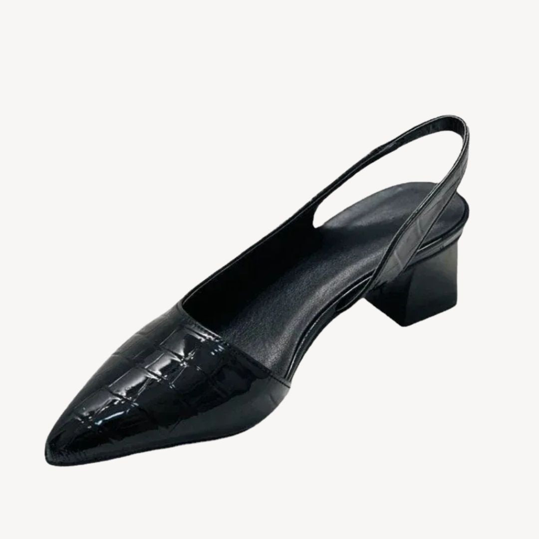 Comfortable Ladies Leather High Heels
