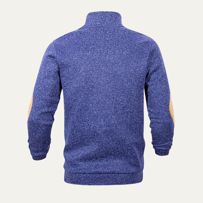 Relaxed Fit Men's Crew Neck Knit Sweater
