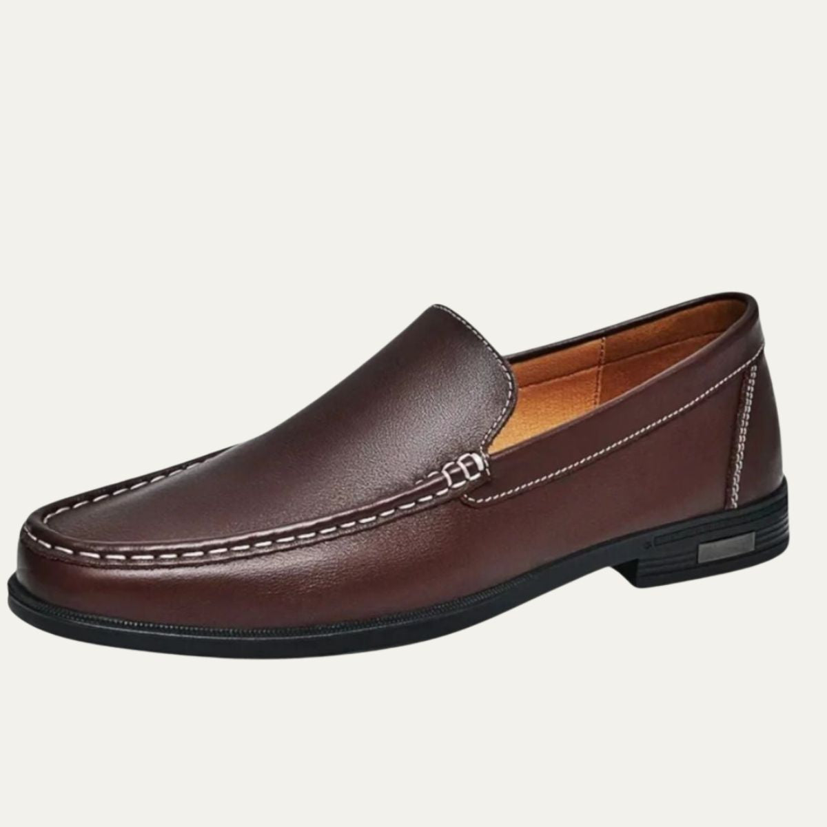 Comfortable Leather Slip On Dress Shoes for Men - OutfitLondon