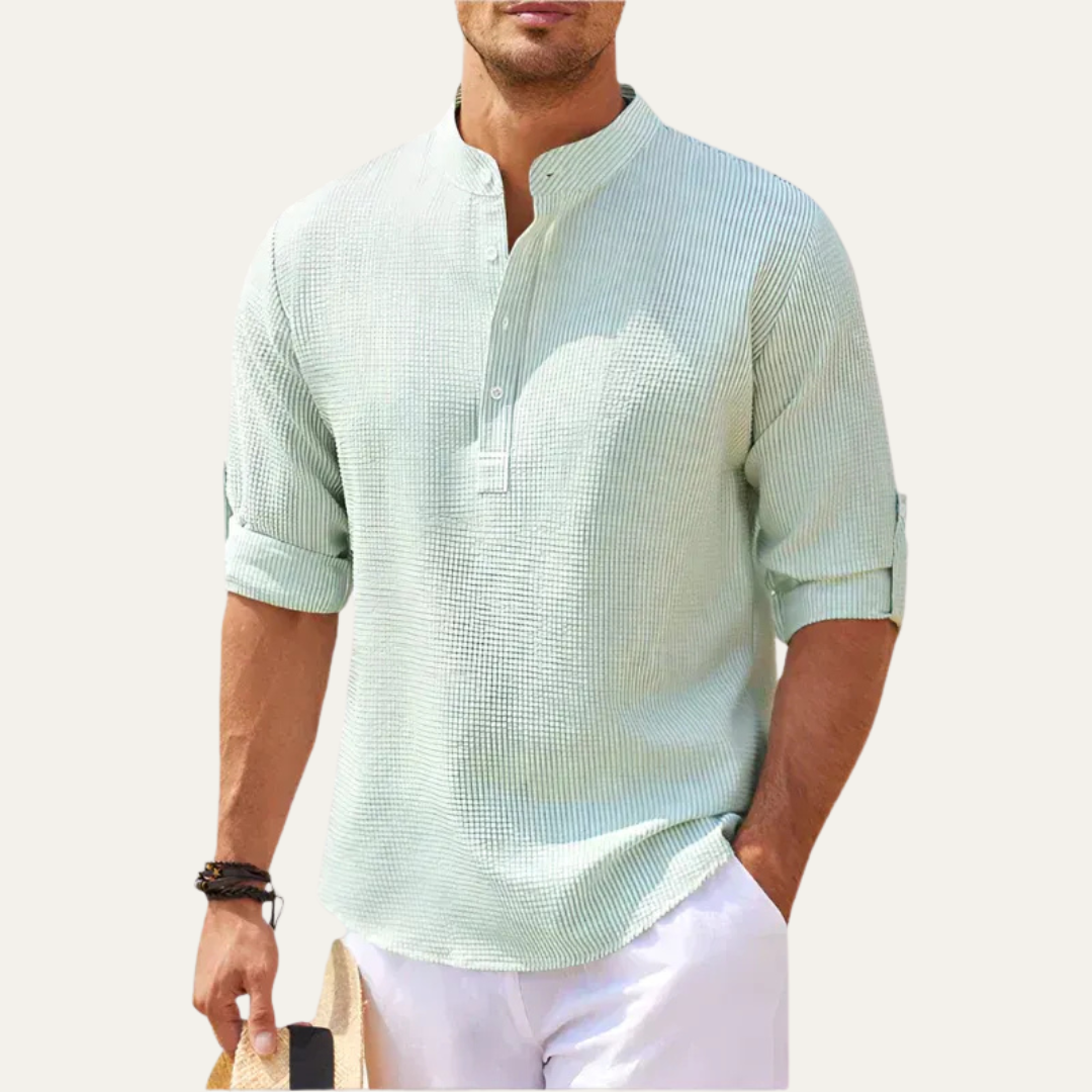 Men's Patterned Casual Shirt