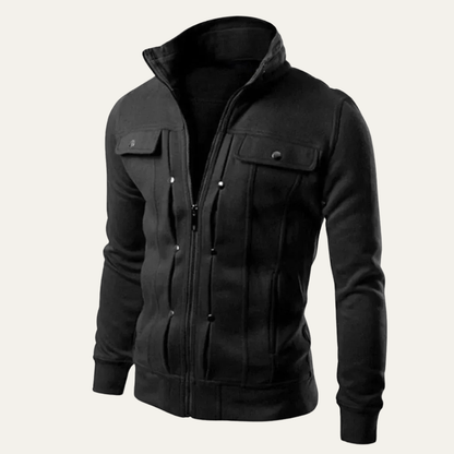 Men's Slim Fit Waterproof Zipper Jacket