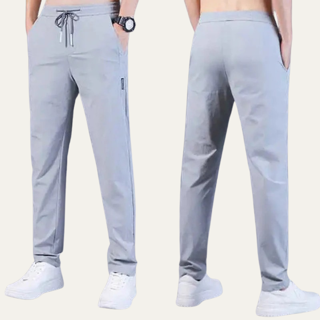 Men's Fit Jogger Pants with Drawstring Waist
