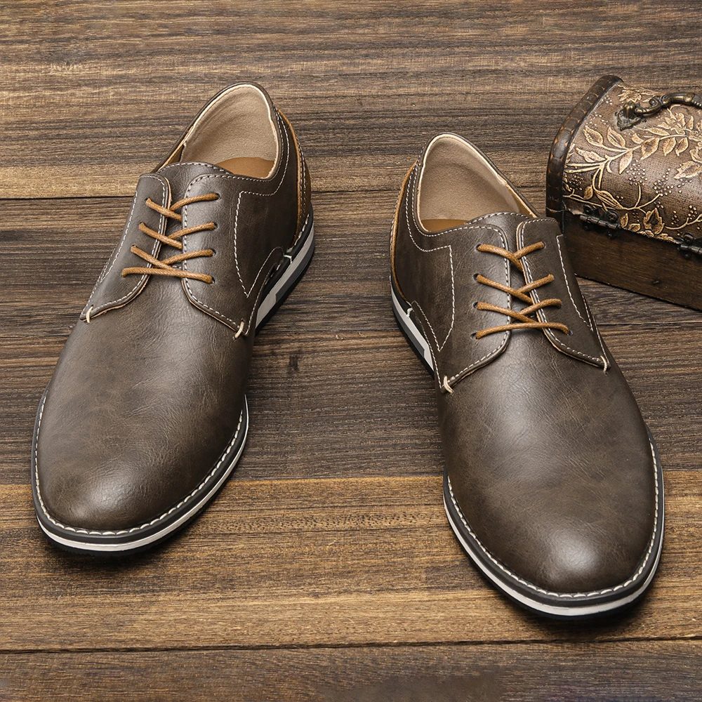 Comfortable Men's Airy Walking Shoes with Grip Sole - OutfitLondon
