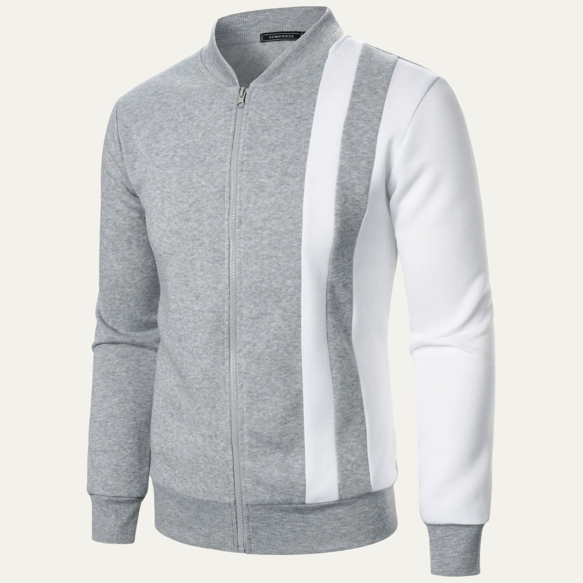 Men's Bright Colourblock Zipper Jacket