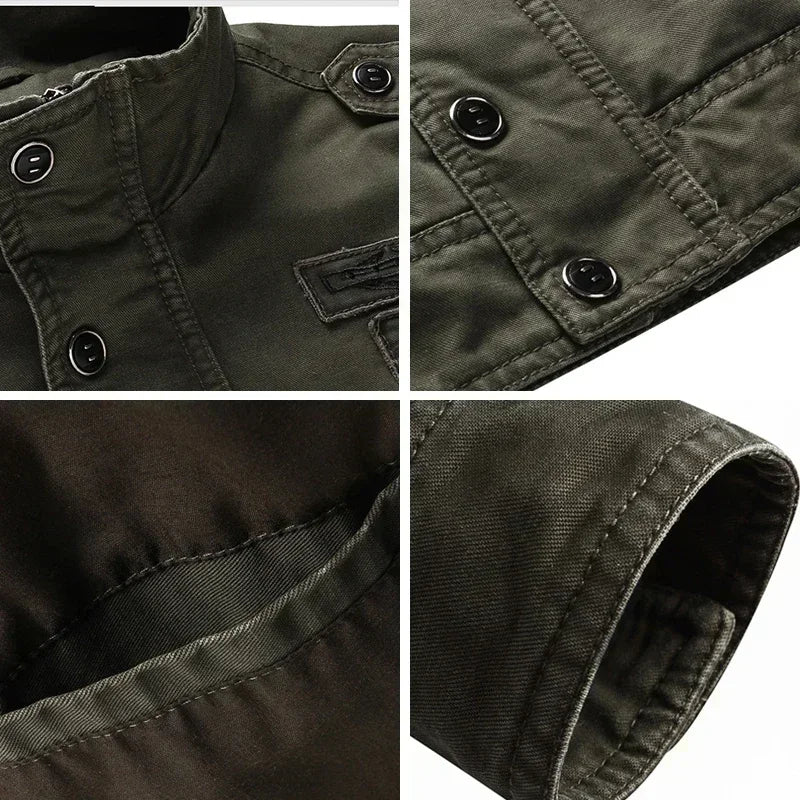 Tough Outdoor Mens Military Jacket