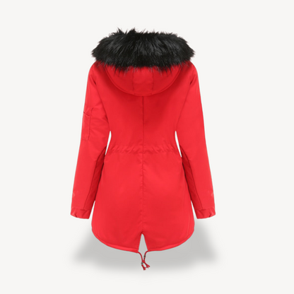 Luxury Synthetic Fur Winter Coat Jacket