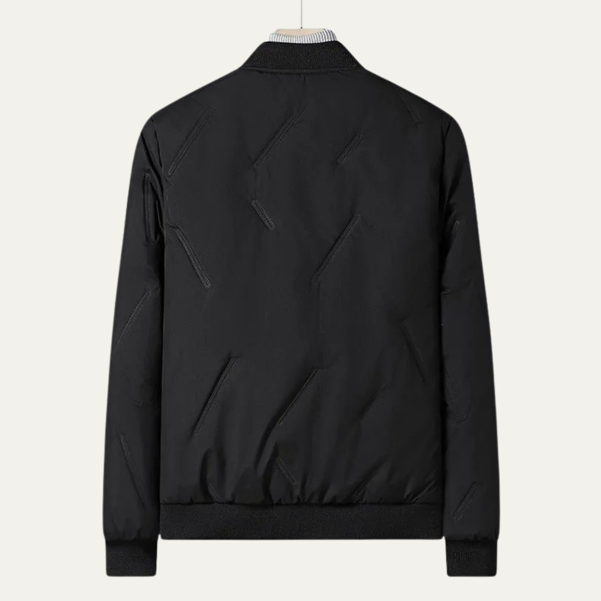 Classic Slim Fit Cotton Bomber Jacket