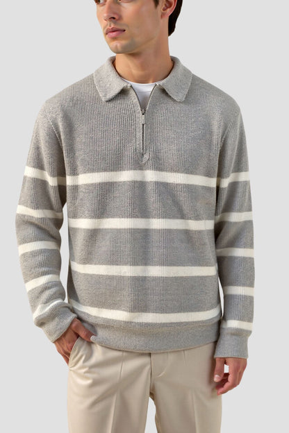 Timeless Quarter Zip Sweater for Men