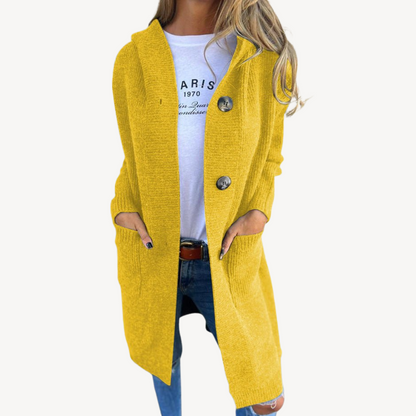 Cozy Open-Front Women's Sweater Jacket
