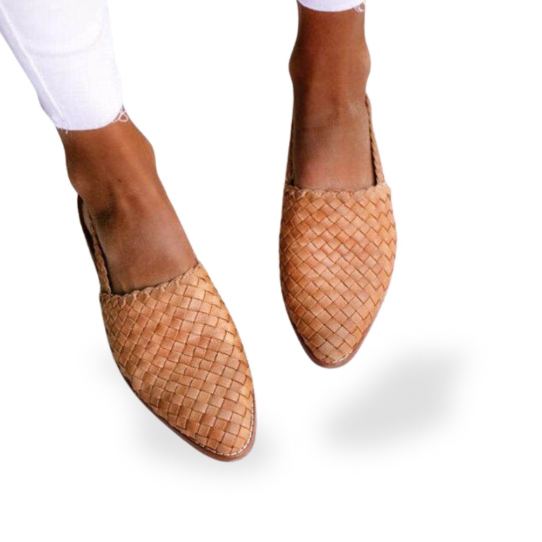 Comfortable Pointed Arch Support Flat Shoes Women