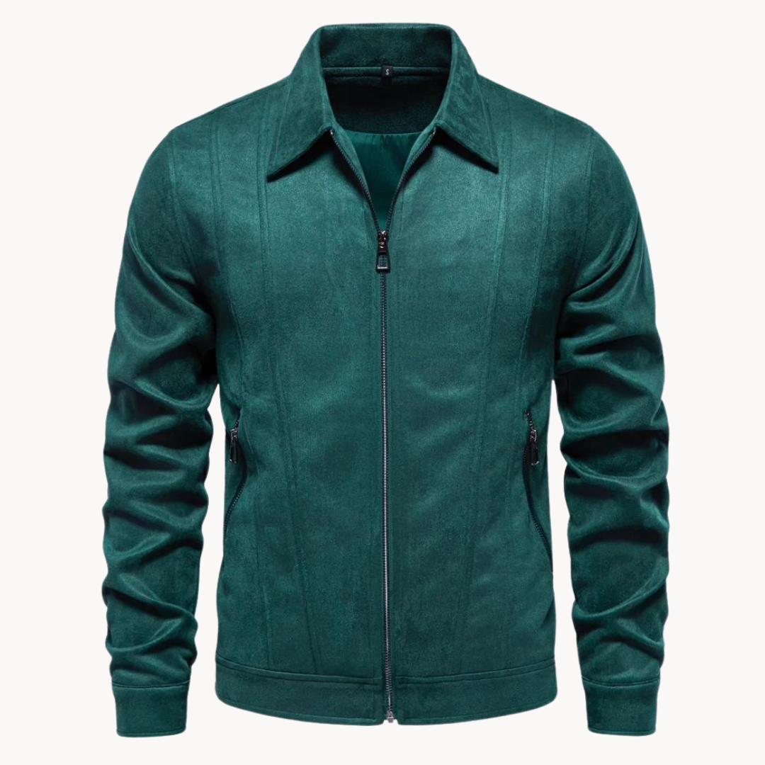 Luxurious Brown Leather Jacket