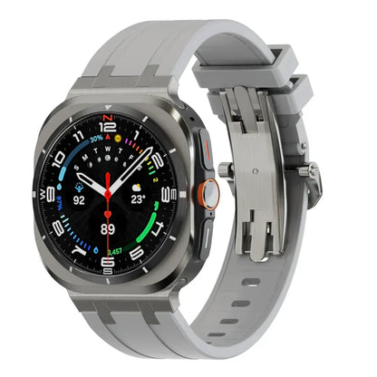 Colorful Butterfly Clasp Soft Strap For Samsung Watch
