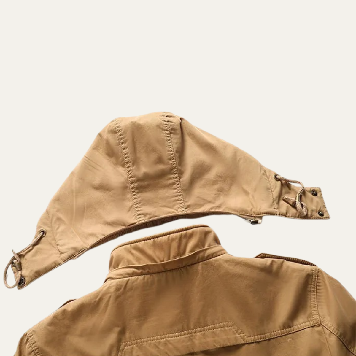 Warm Men's Fleece Lined Parka Winter Jacket