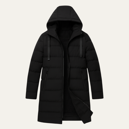 Warm Men's Full Zip Puffer Jacket