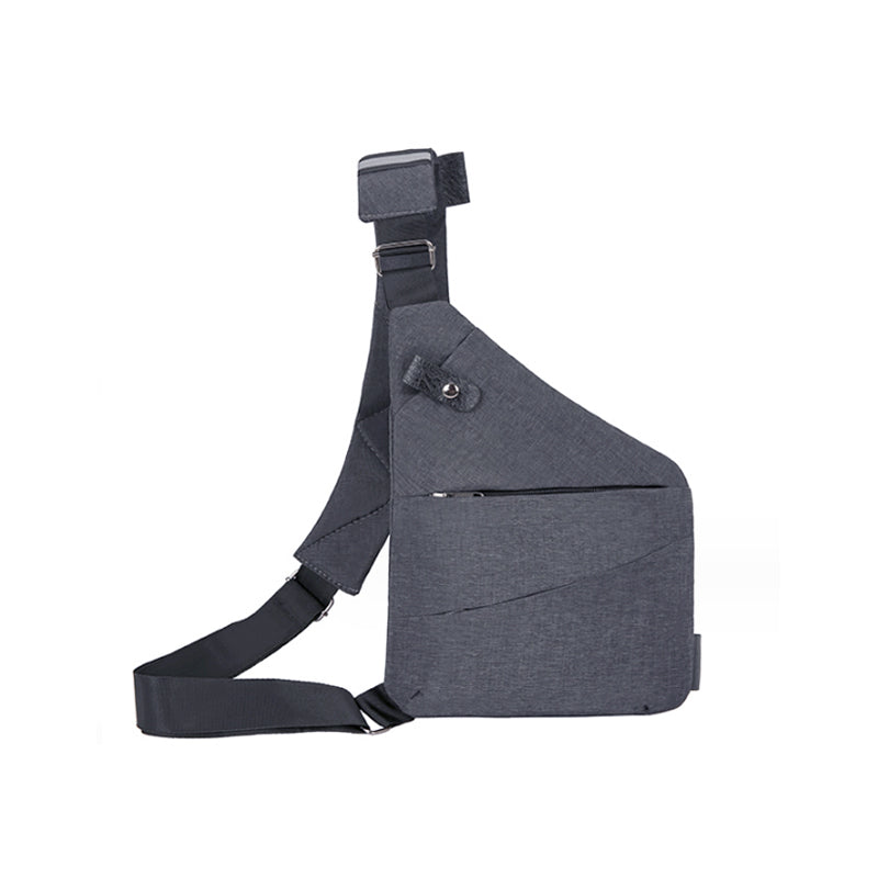 Secure Crossbody Travel Bag With Hidden Pockets