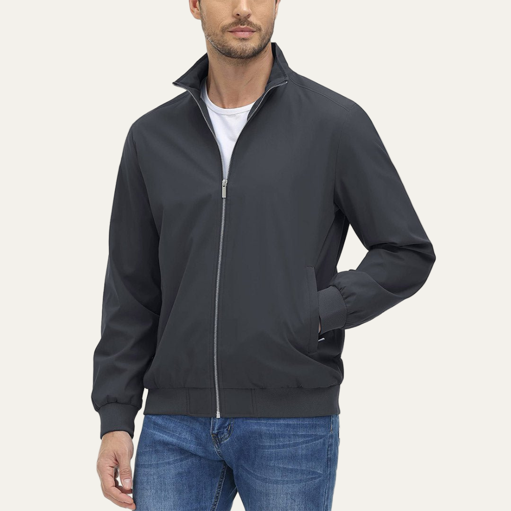 Casual Classic Mens Harrington Coat