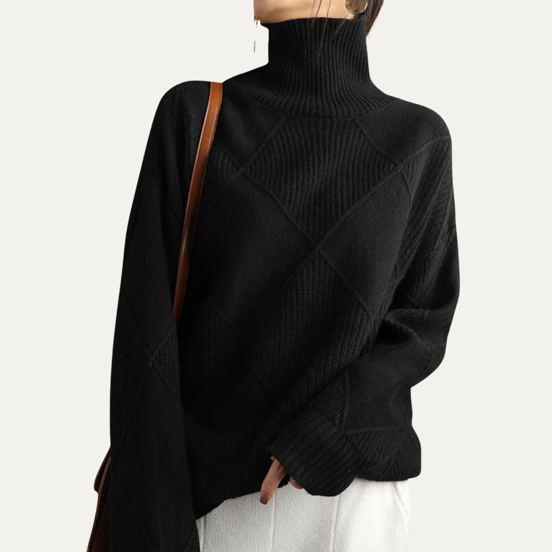 Ladies' Soft Knit Crew Neck Sweater - OutfitLondon