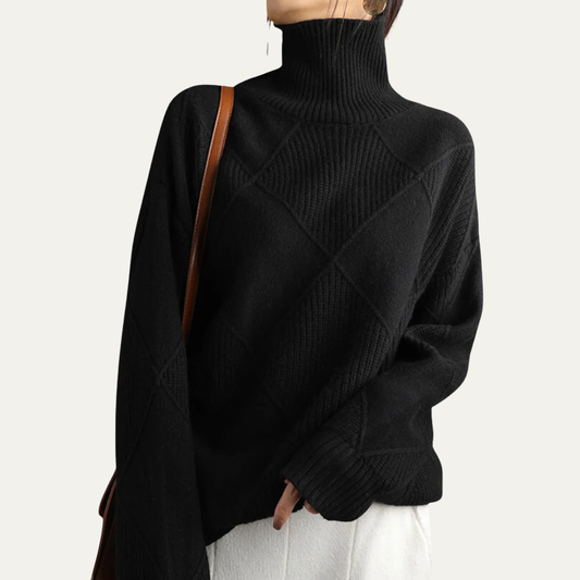 Ladies' Soft Knit Crew Neck Sweater - OutfitLondon