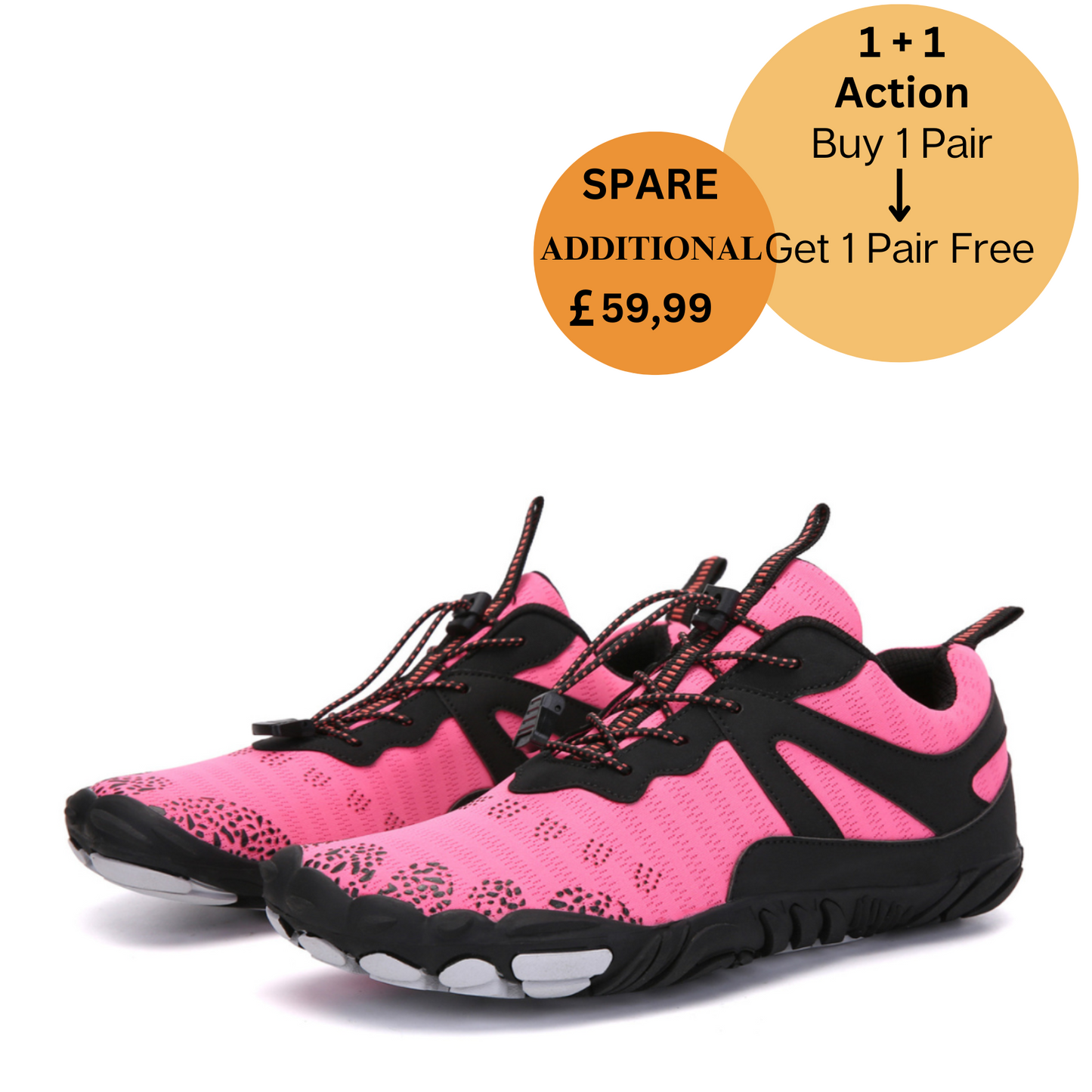 Comfortable Walking Barefoot Shoes
