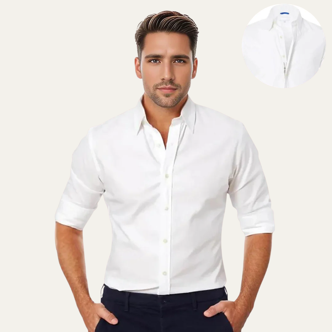 Classic Fit Mens Long Sleeve Dress Shirt