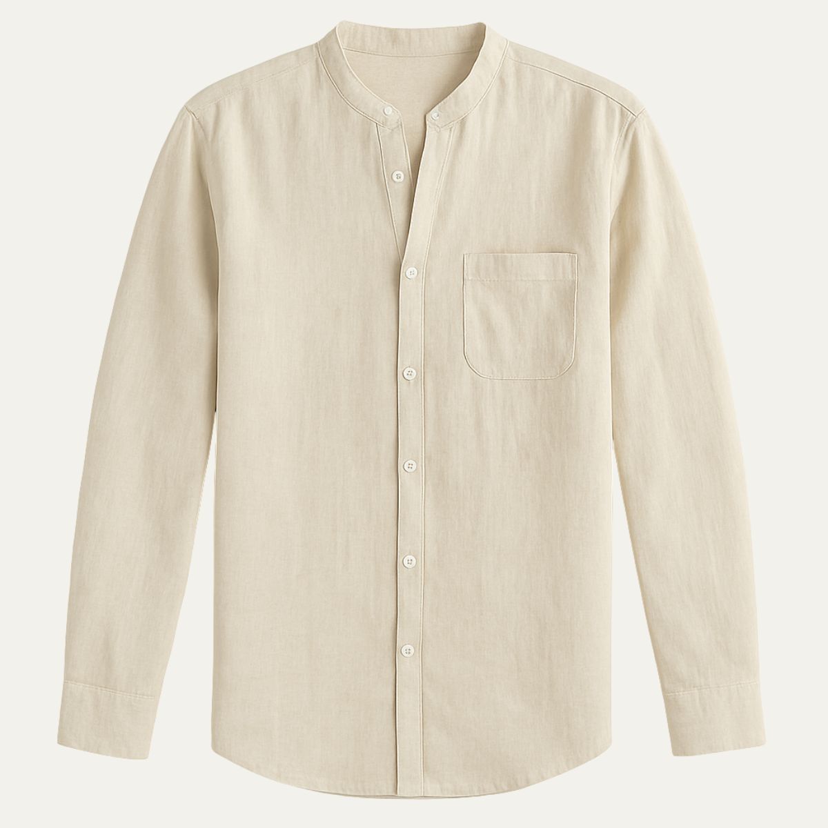 Classic Mens Long Sleeve Cotton Shirt