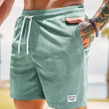 Men's Comfortable Stretch Corduroy Shorts