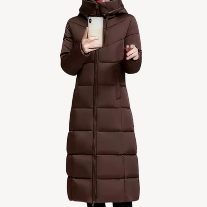 Warm Women's Down Winter Jacket - OutfitLondon