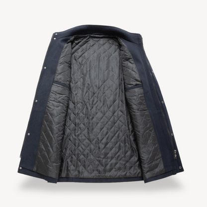 Warm Quilted Men's Winter Coat