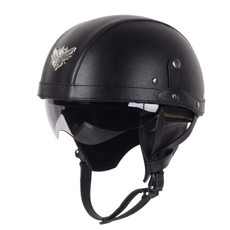 Classic Biker Helmet with UV Shielding