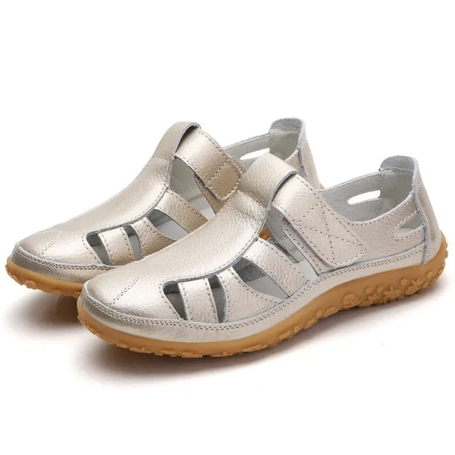 Comfortable Leather Flip Flop Sandals